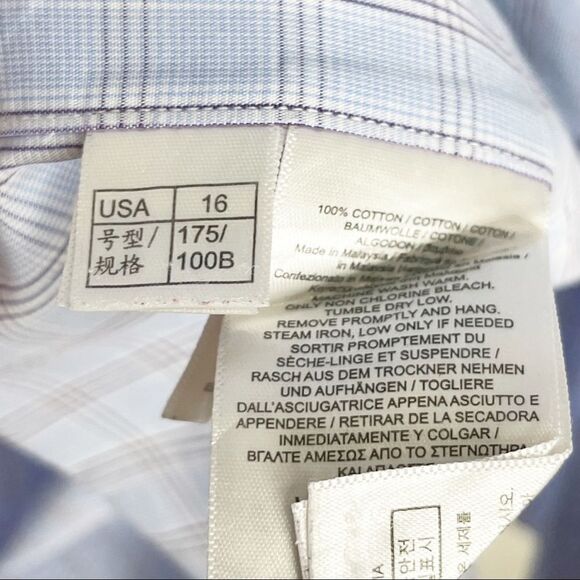 Brooks Brothers Madison Original Polo Blue Shirt - Picture 7 of 8